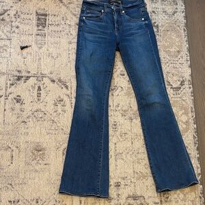 Veronica Beard Indigo Flare Jeans